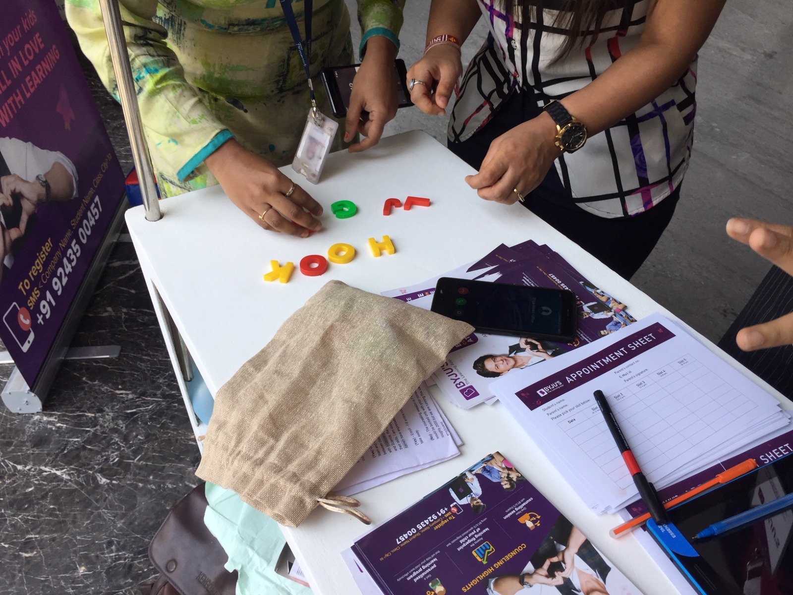 Byju's Campus Activation work 8