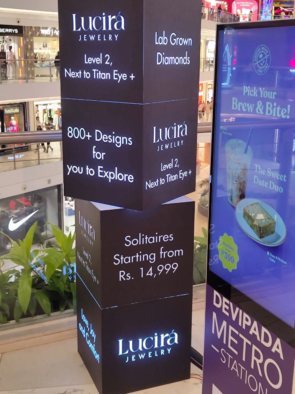 Lucira Store Launch Borivili work 1