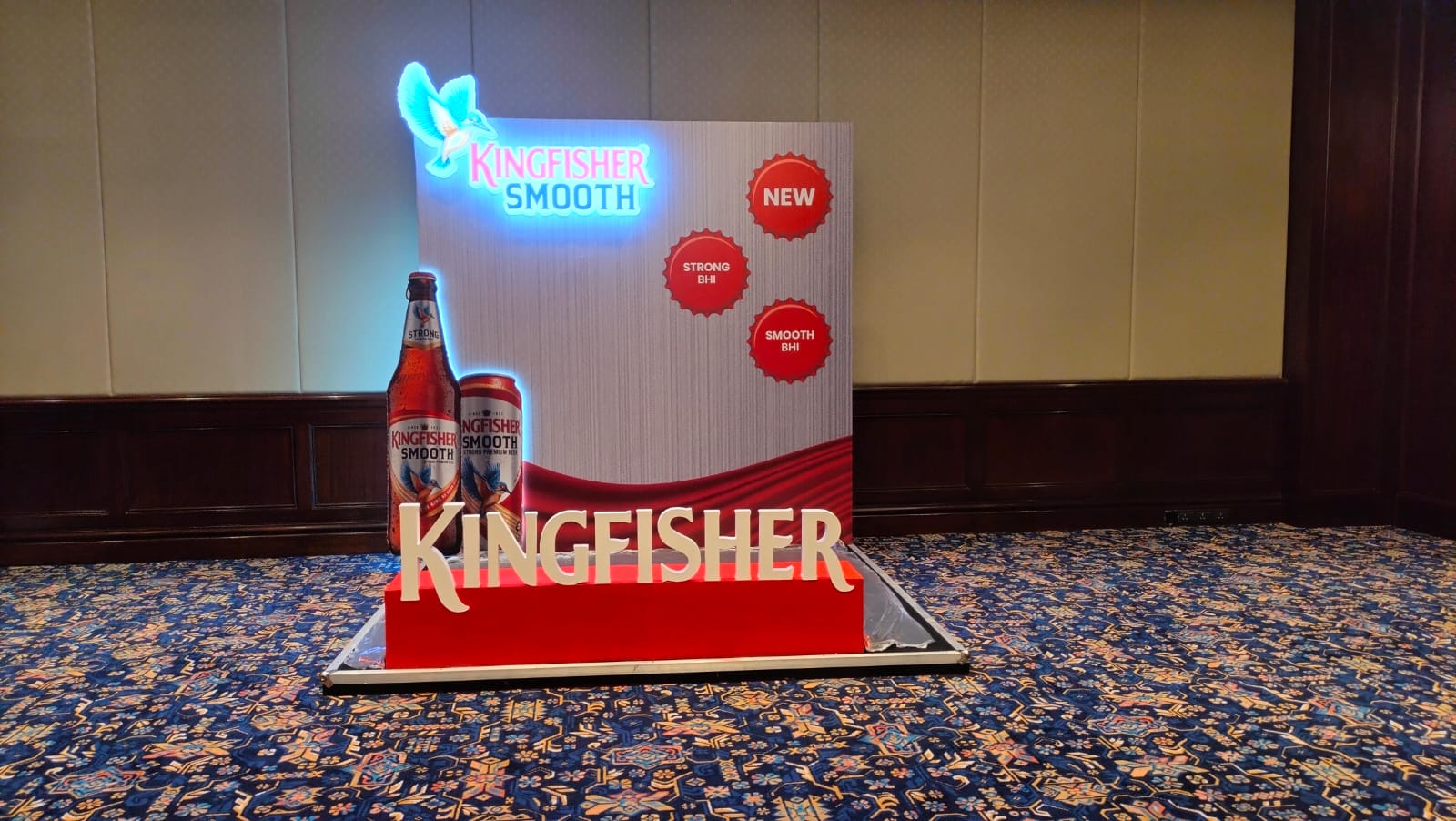 Kingfisher Smooth Launch work 7