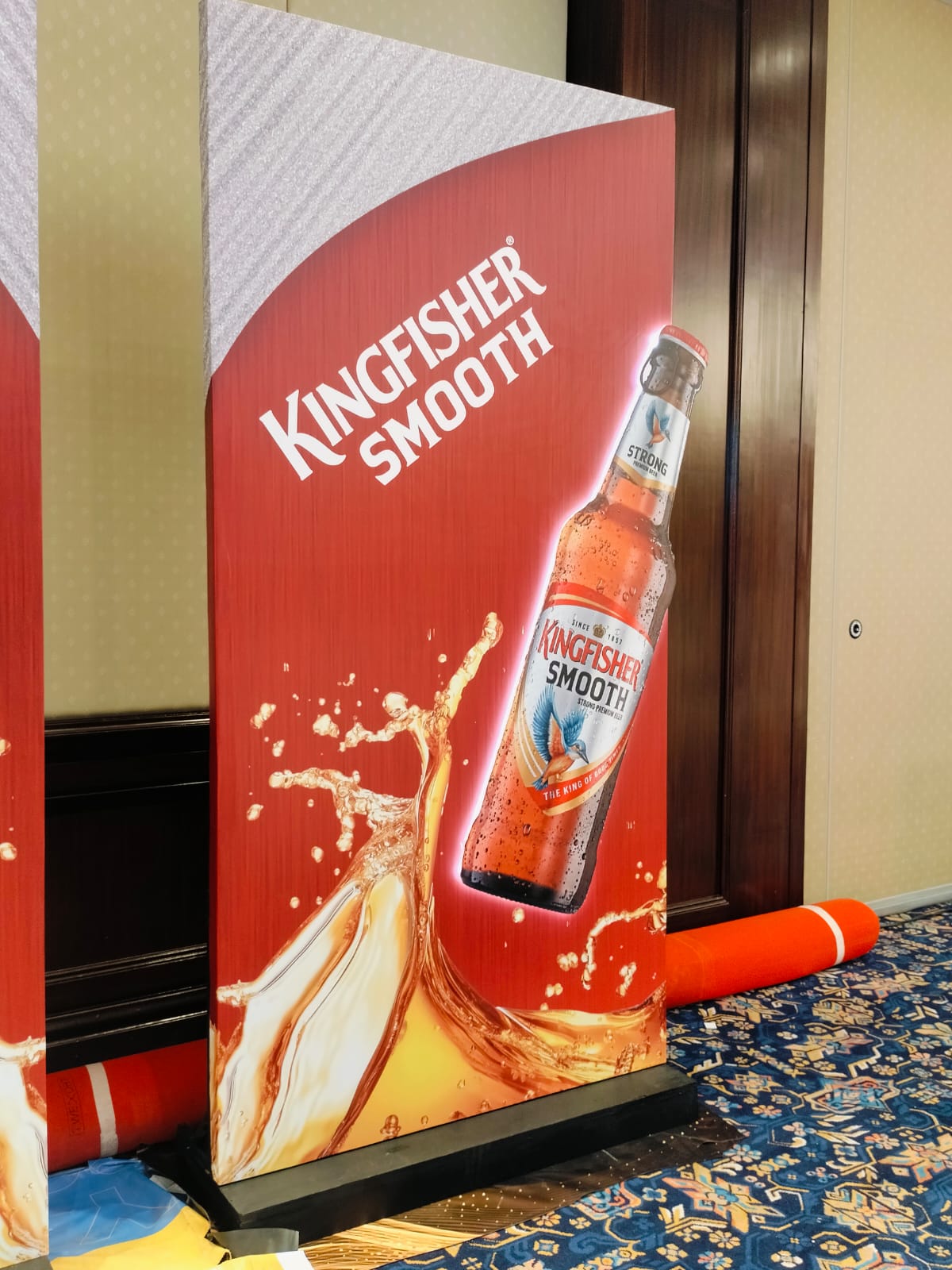 Kingfisher Smooth Launch work 8